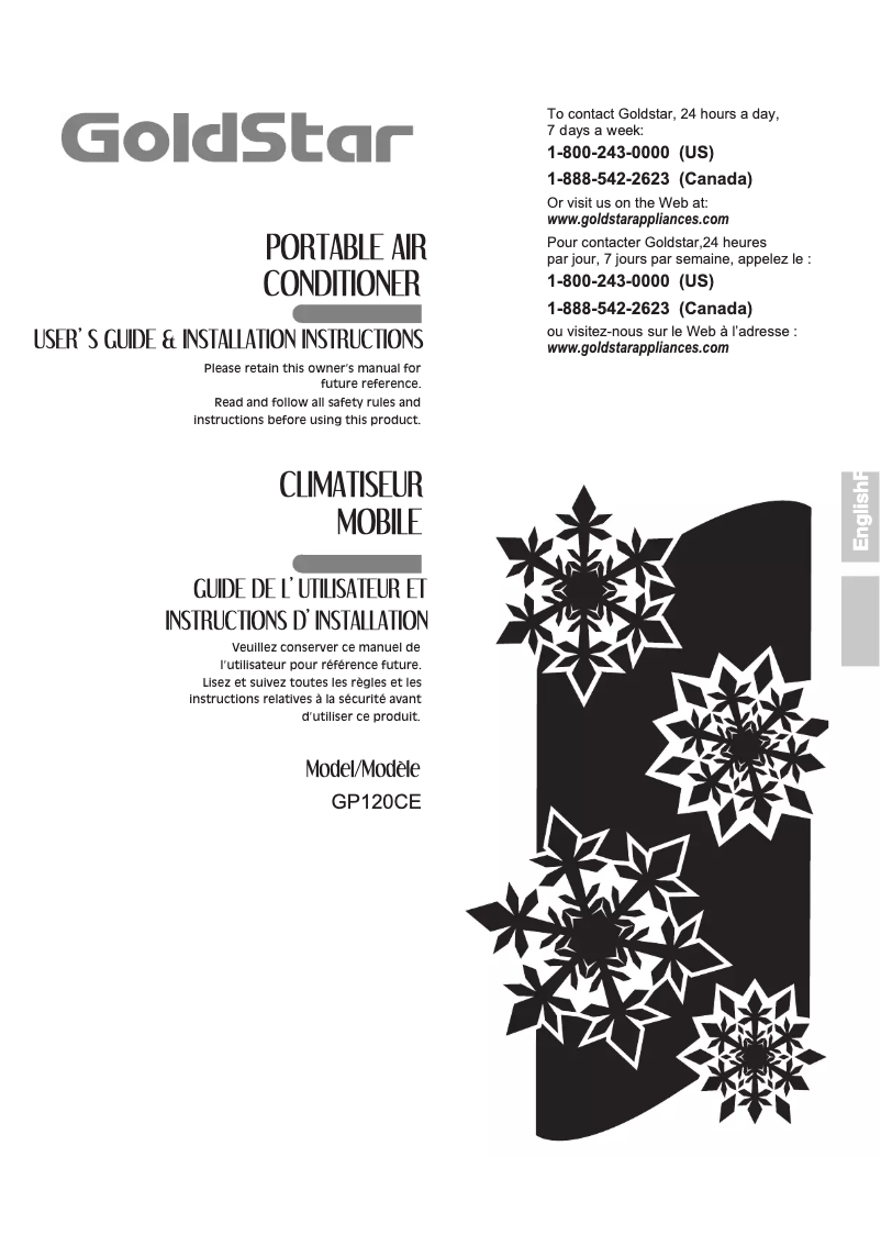 Página 1 del manual Manual de usuario LG GP120CE