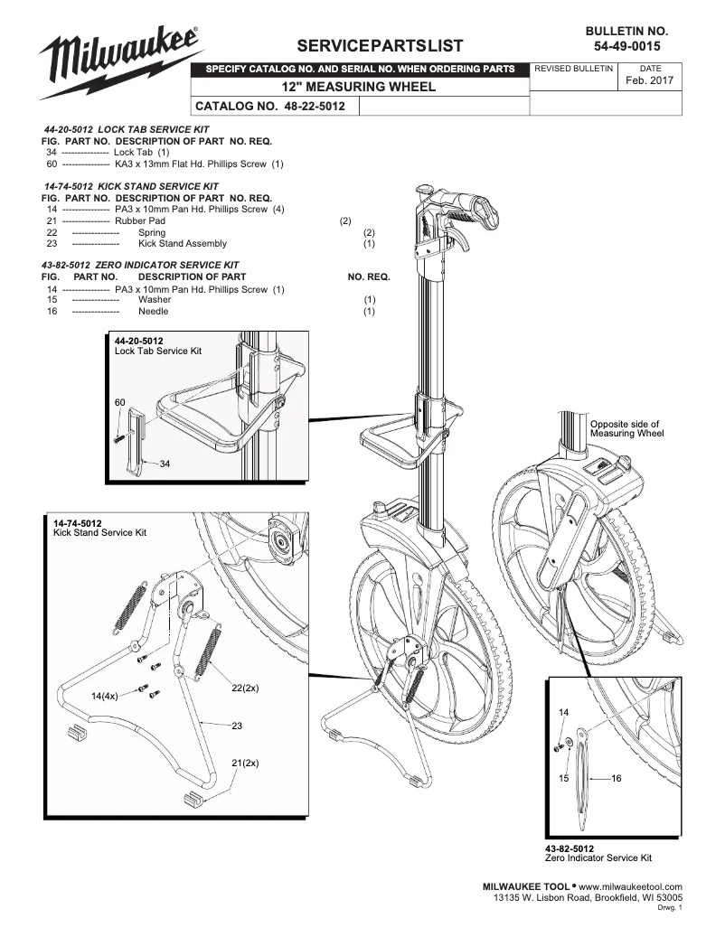 Imagen de la primera página del manual del dispositivo 48-22-5012