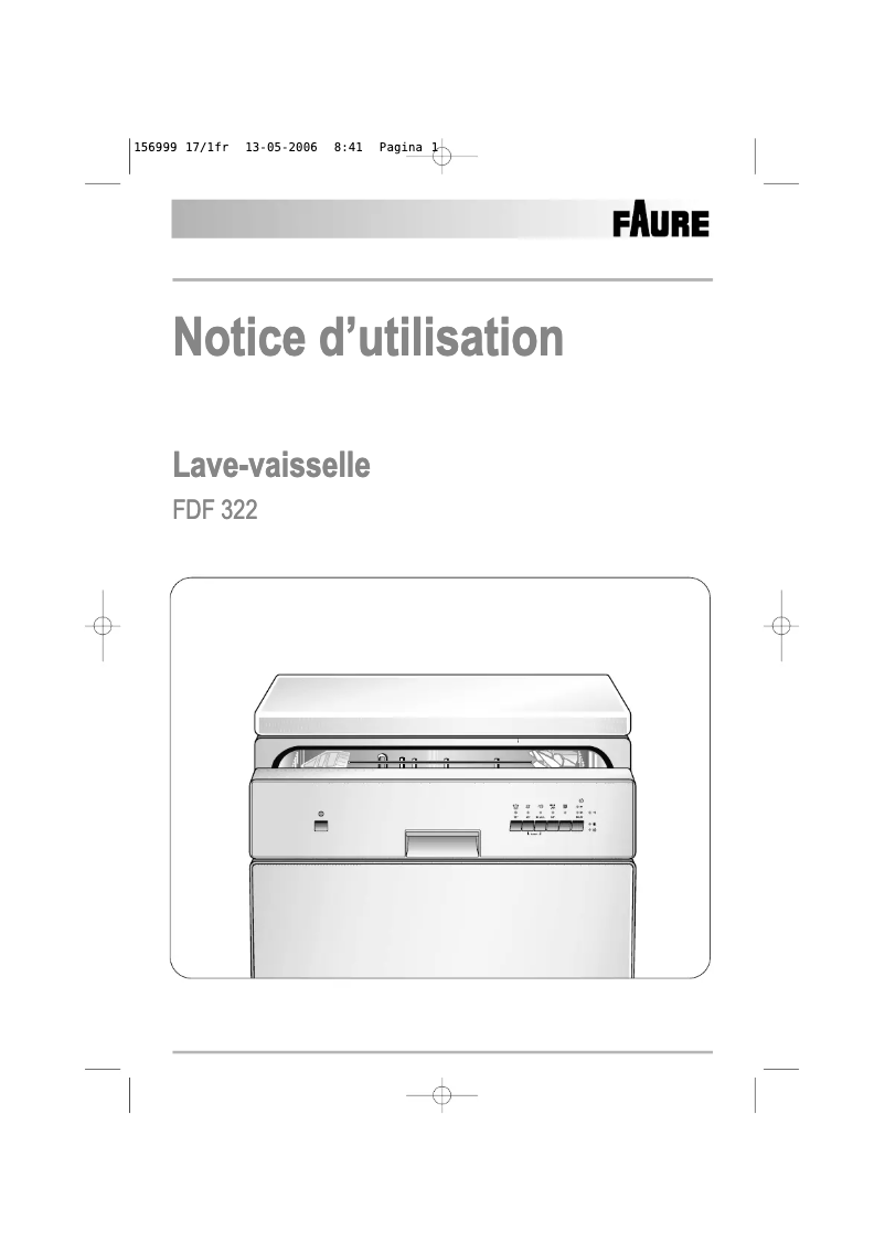 Imagen de la primera página del manual del dispositivo FDF322