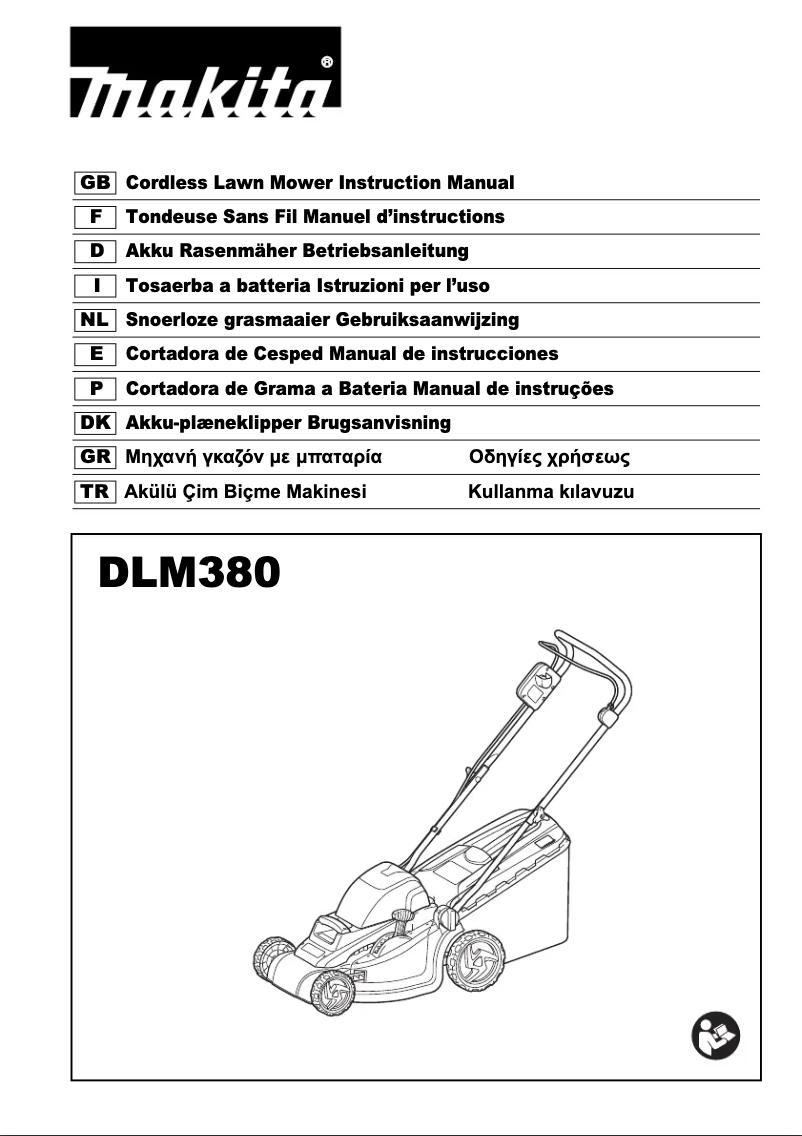 Página 1 del manual Manual de usuario Makita DLM380