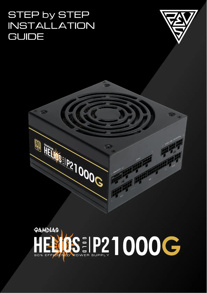 Página 1 del manual Manual de usuario Gamdias Helios P2-1000G