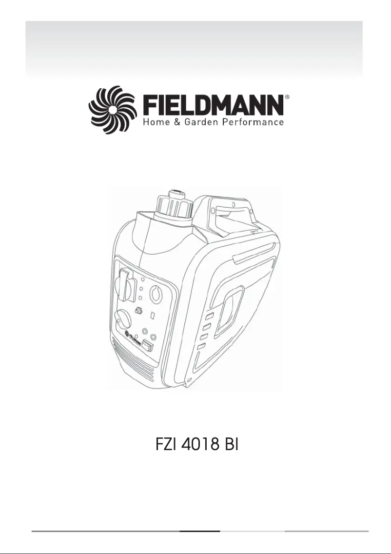 Página 1 del manual Manual de usuario Fieldmann FZI 4018-Bi