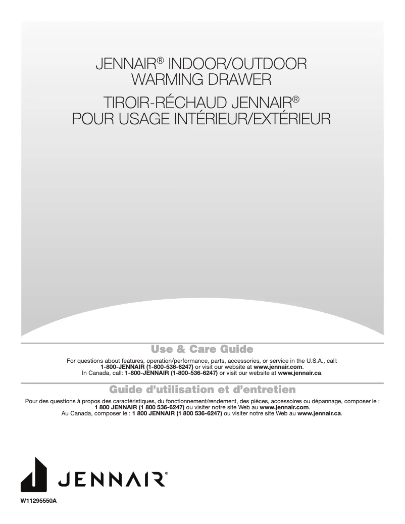 Página nº 1 - Manual de usuario JennAir JJD3027IL