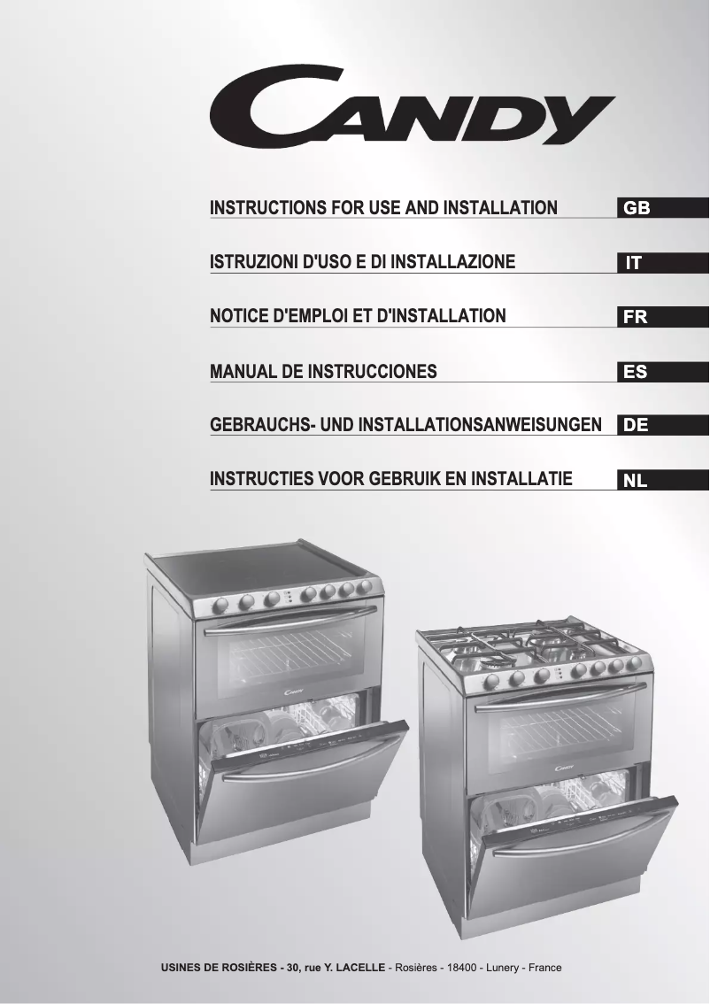 Imagen de la primera página del manual del dispositivo TRIO9503/1X