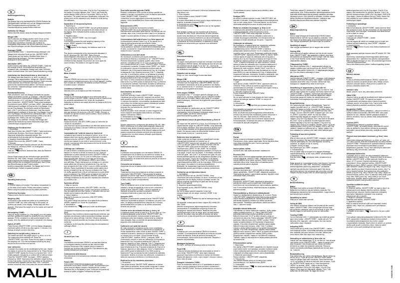 Imagen de la primera página del manual del dispositivo Steel