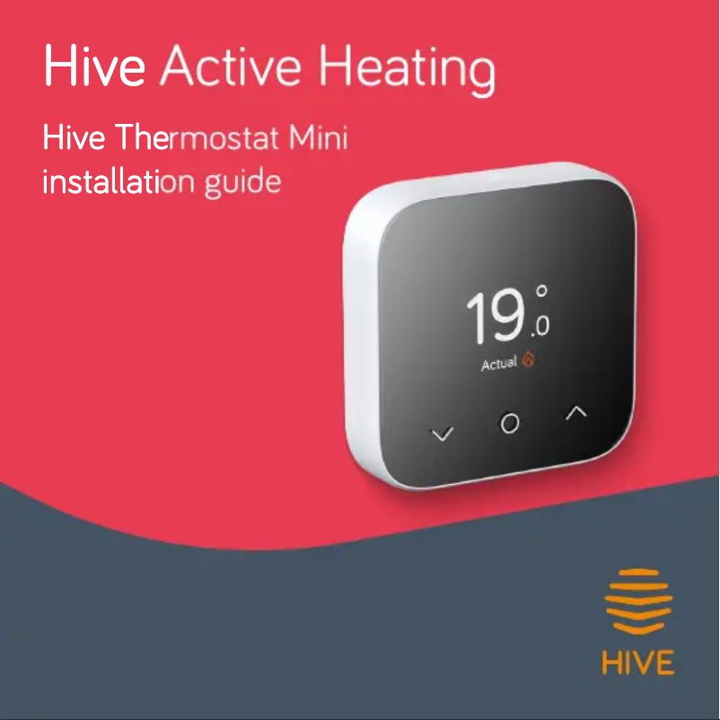 Imagen de la primera página del manual del dispositivo Thermostat Mini