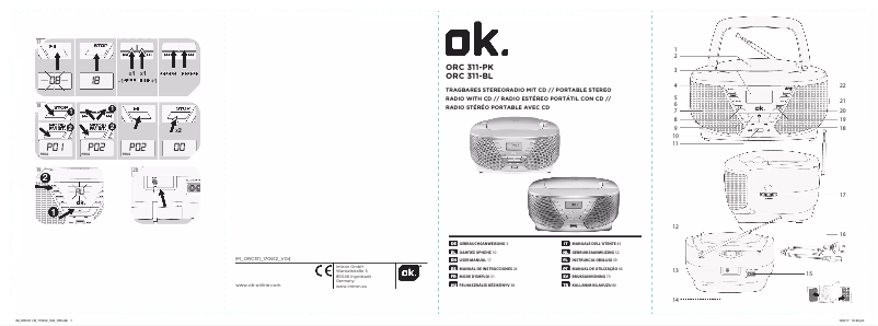 Página 1 del manual Manual de usuario OK ORC 311-BL