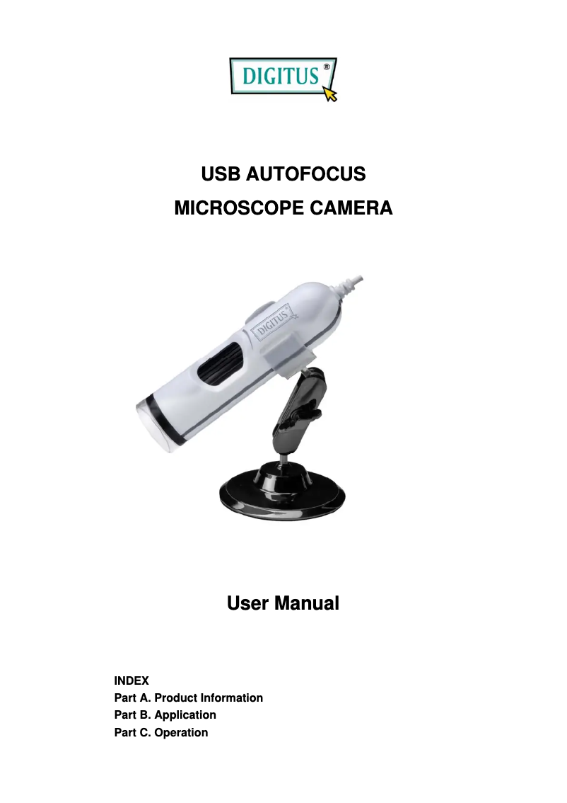 Imagen de la primera página del manual del dispositivo DA-70352