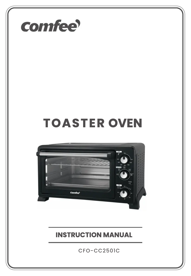 Imagen de la primera página del manual del dispositivo CFO-CC2501C