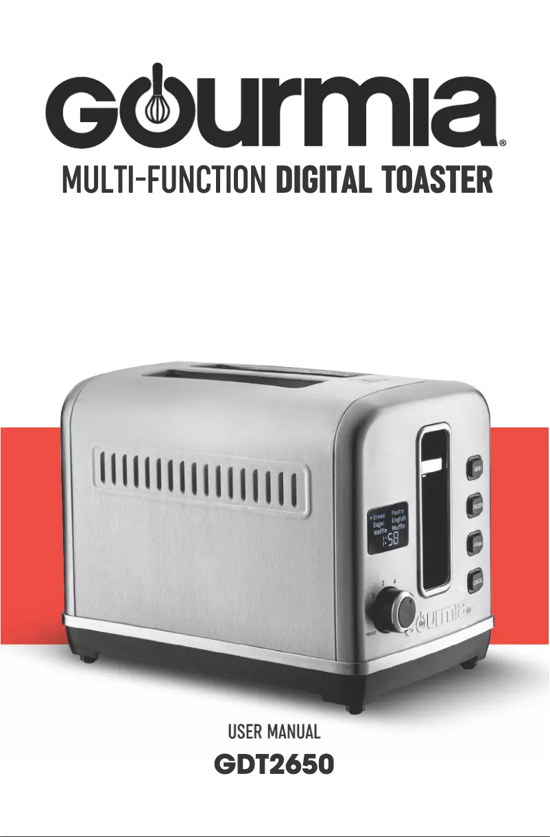 Imagen de la primera página del manual del dispositivo GDT2650