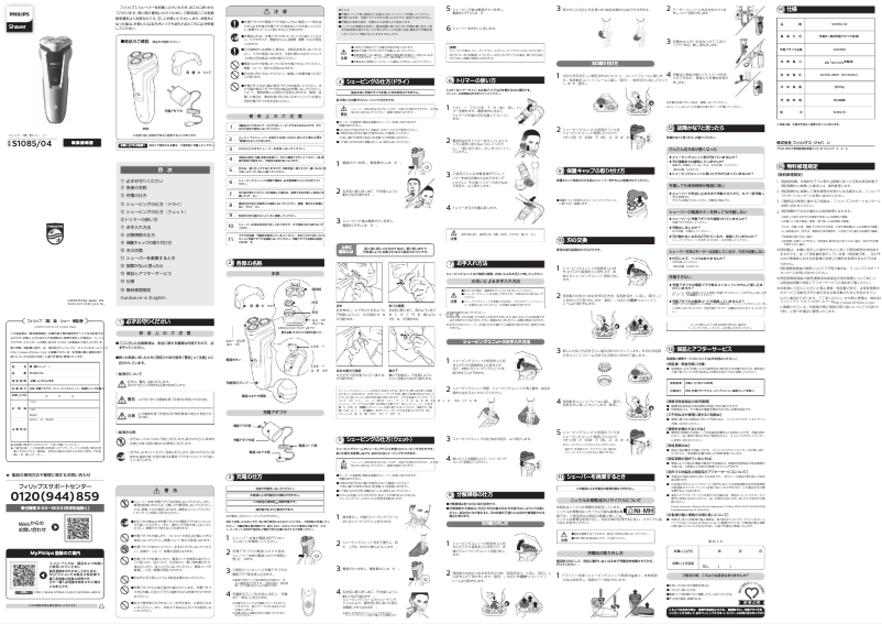 Imagen de la primera página del manual del dispositivo Series 1000 S1085