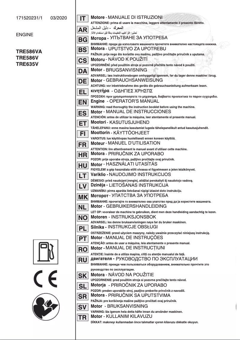 Página 1 del manual Manual de usuario Stiga Estate 5102 HW