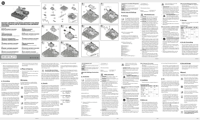 Imagen de la primera página del manual del dispositivo HG09340
