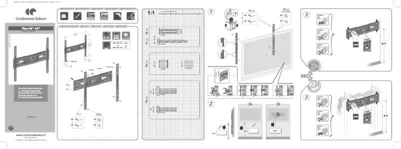 Página 1 del manual Manual de usuario Continental Edison CE400FX12V2