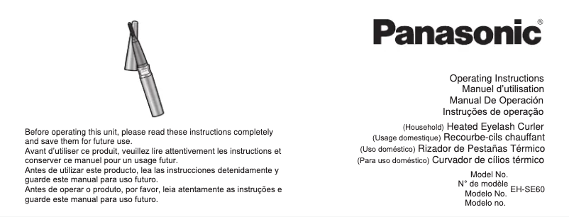 Imagen de la primera página del manual del dispositivo EHSE60VP