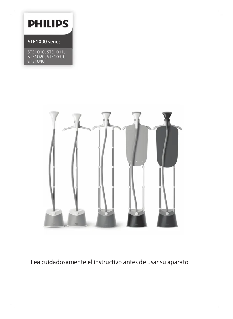 Página 1 del manual Manual de usuario Philips STE1040