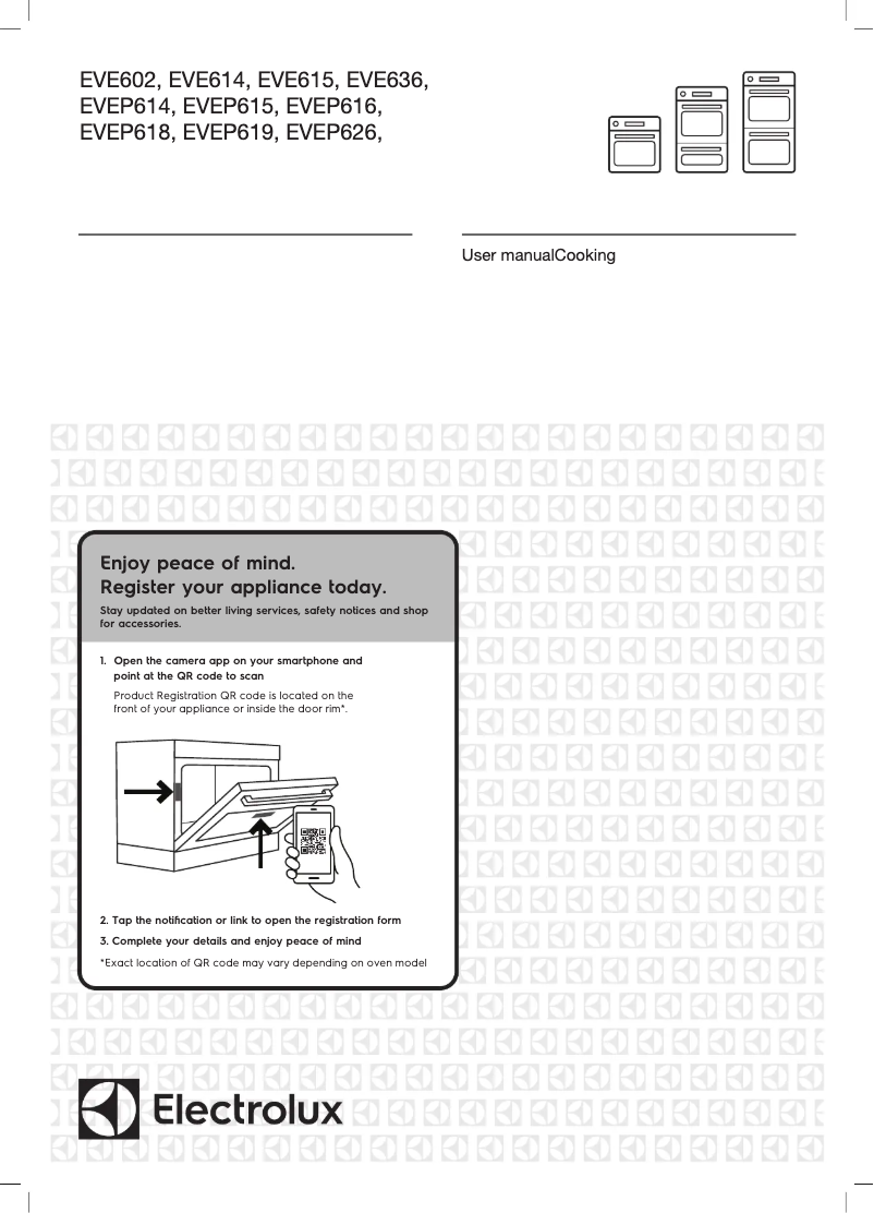 Página 1 del manual Manual de usuario Electrolux EVE602