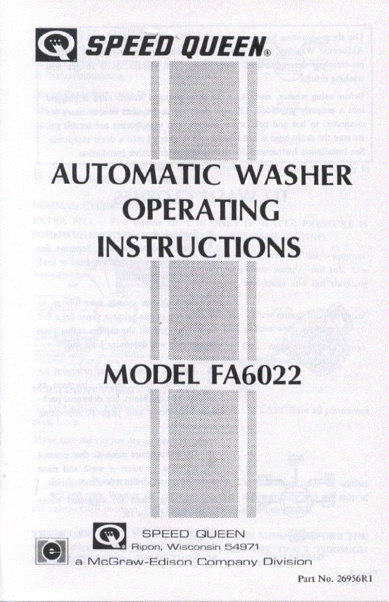 Imagen de la primera página del manual del dispositivo FA6022