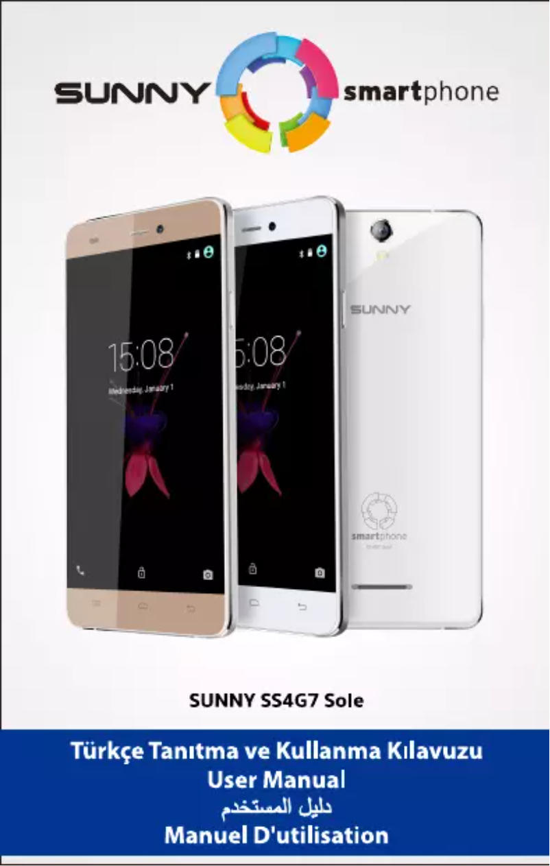 Imagen de la primera página del manual del dispositivo Sole SS4G7