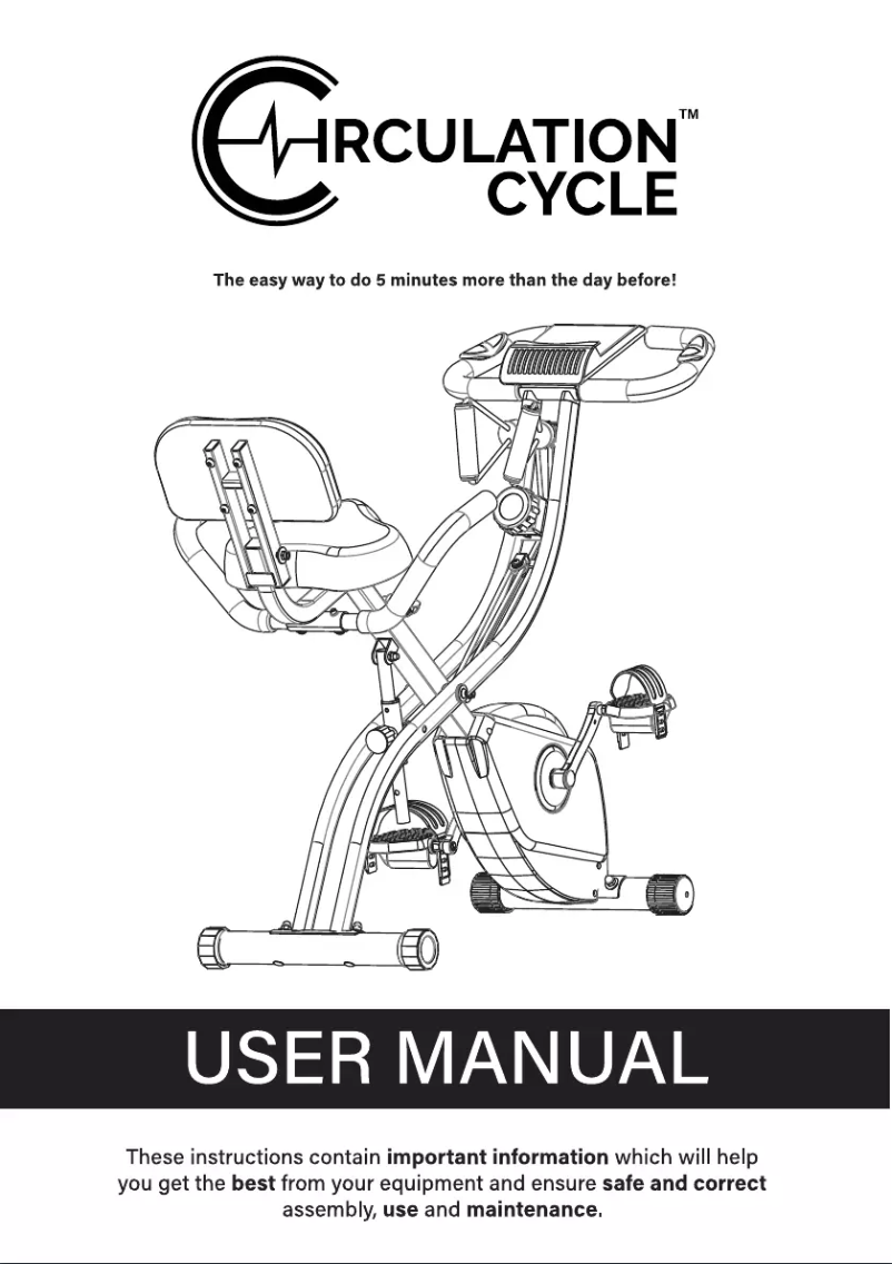 Página 1 del manual Manual de usuario Kleva Circulation Cycle