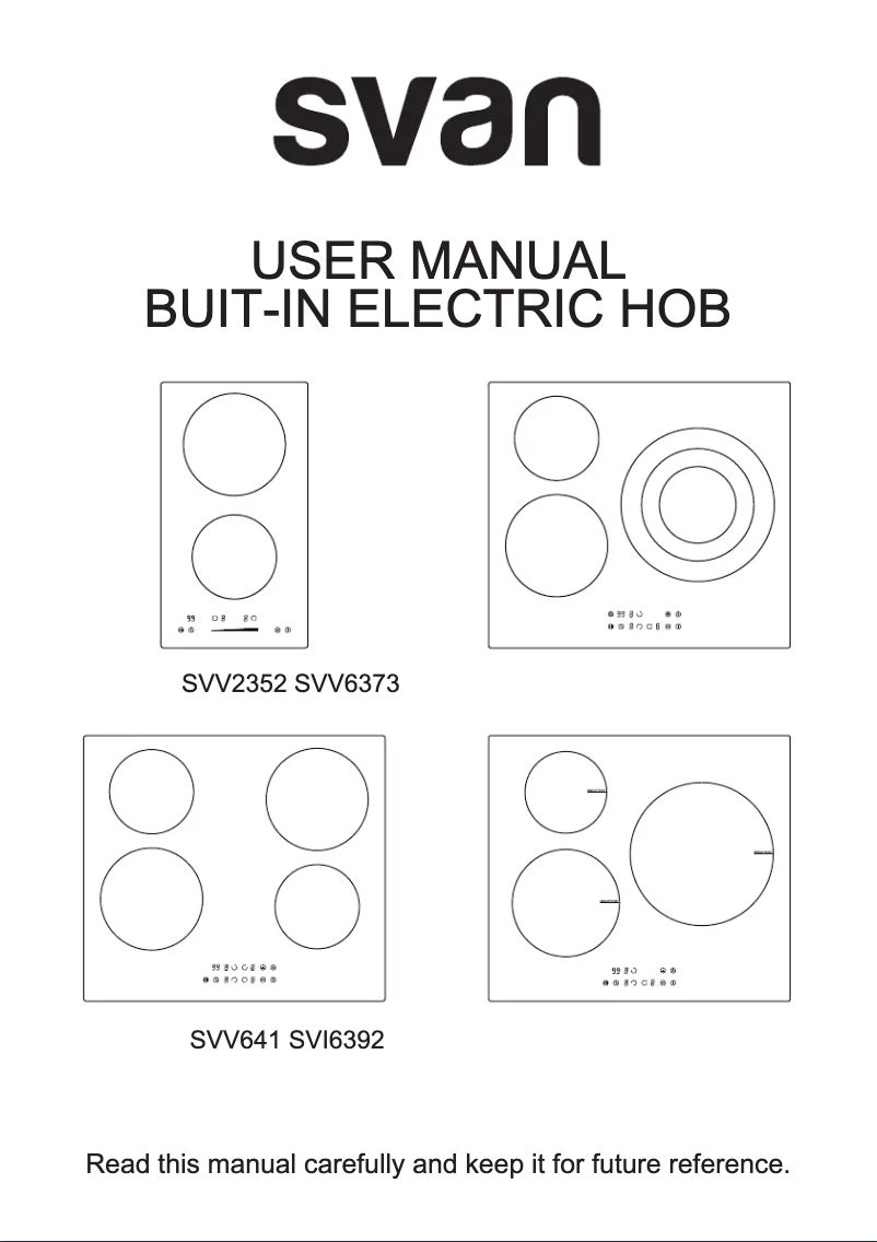 Página 1 del manual Manual de usuario SVAN SVV2352
