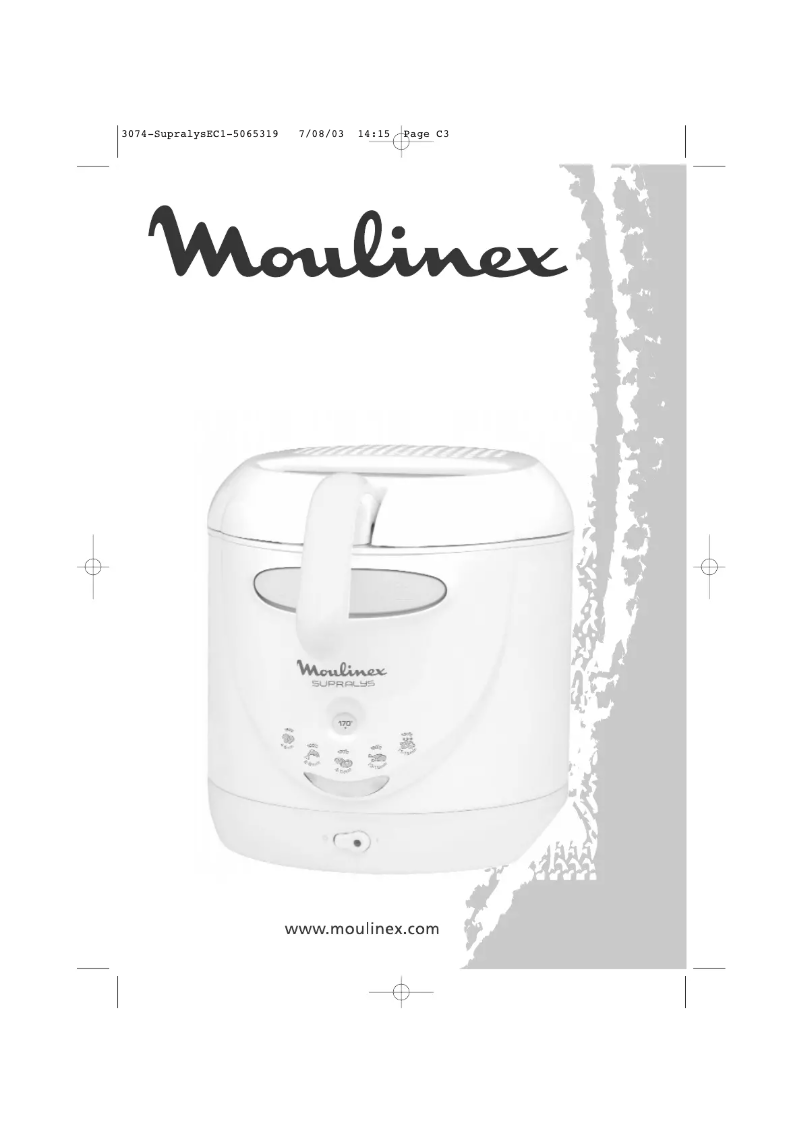 Página 1 del manual Manual de usuario Moulinex Supralys AKG241