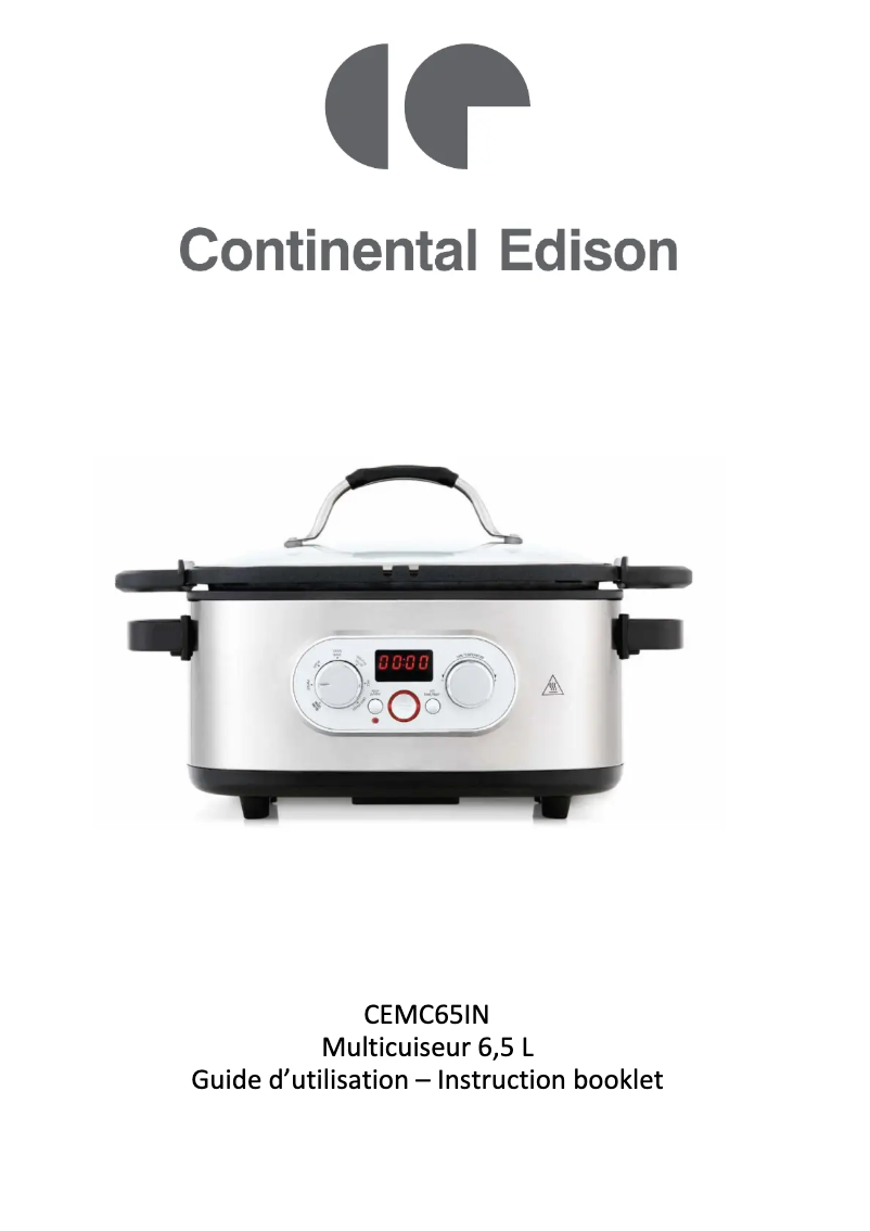 Imagen de la primera página del manual del dispositivo CEMC65IN