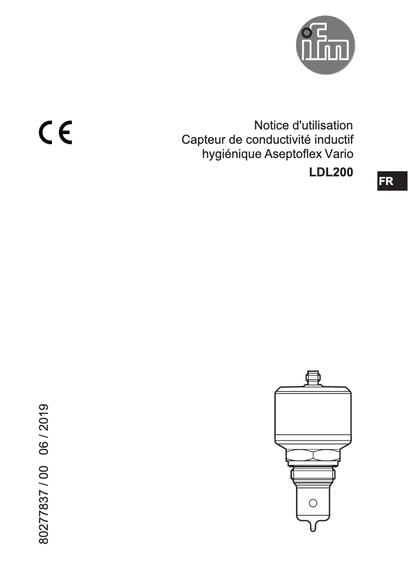 Página 1 del manual Manual de usuario IFM LDL200
