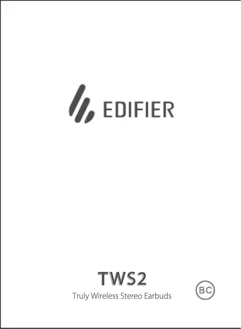 Imagen de la primera página del manual del dispositivo TWS2