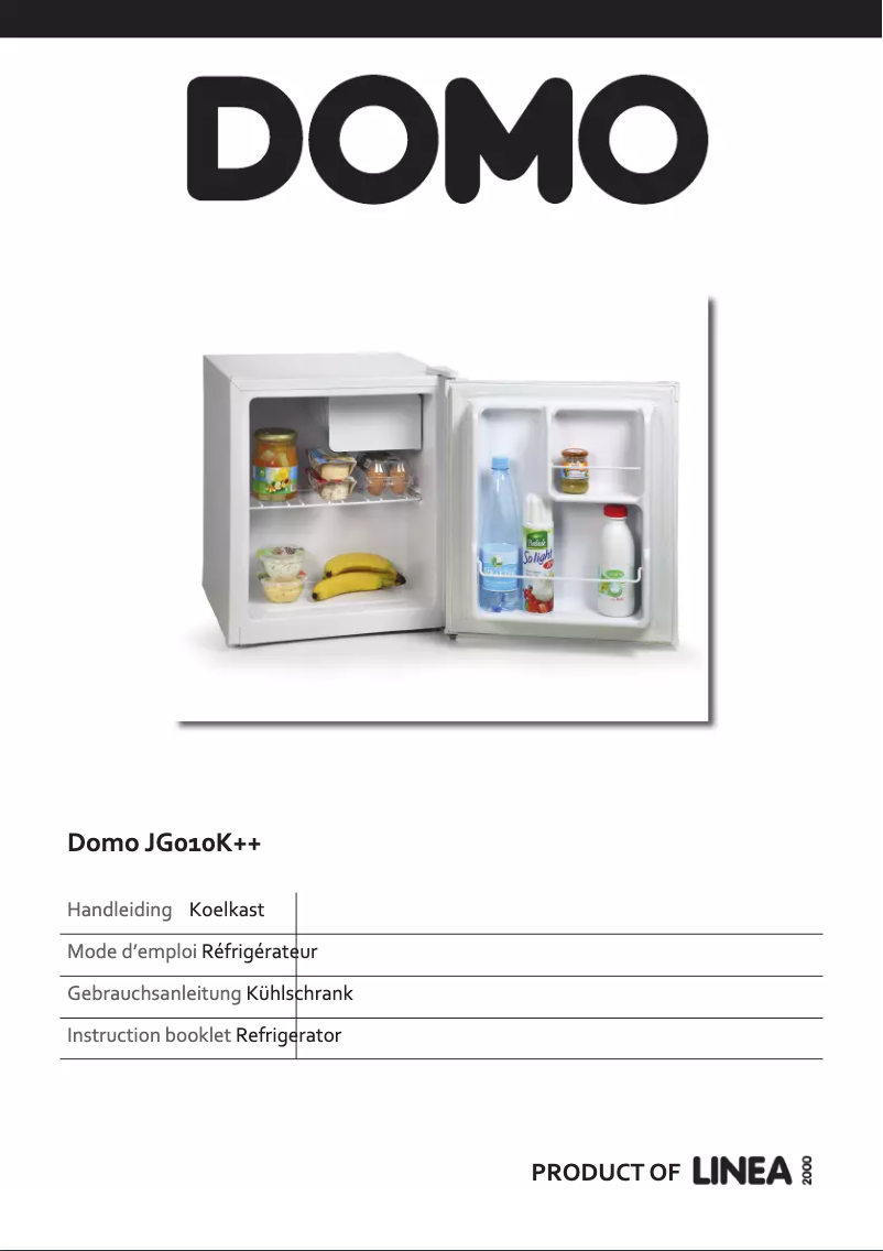 Imagen de la primera página del manual del dispositivo JG010K++