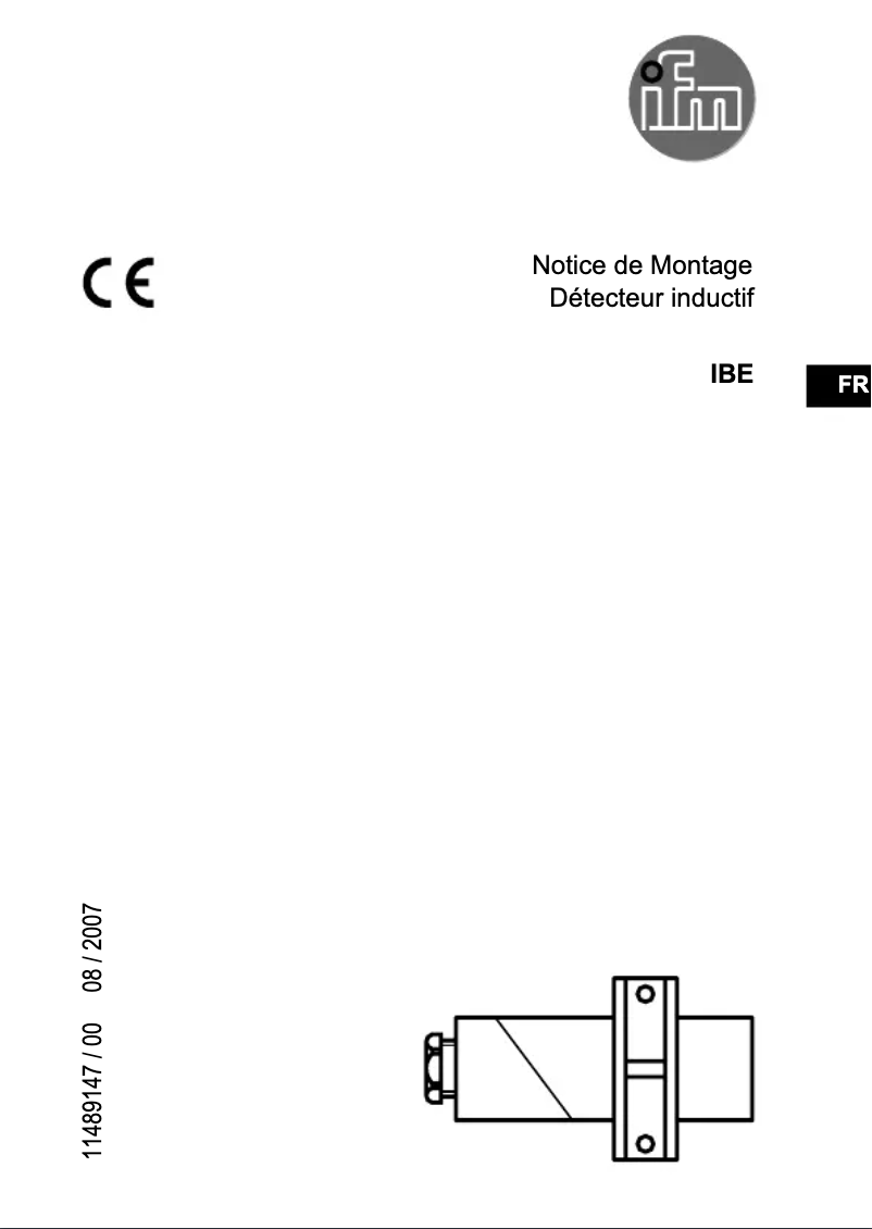 Imagen de la primera página del manual del dispositivo IB5124