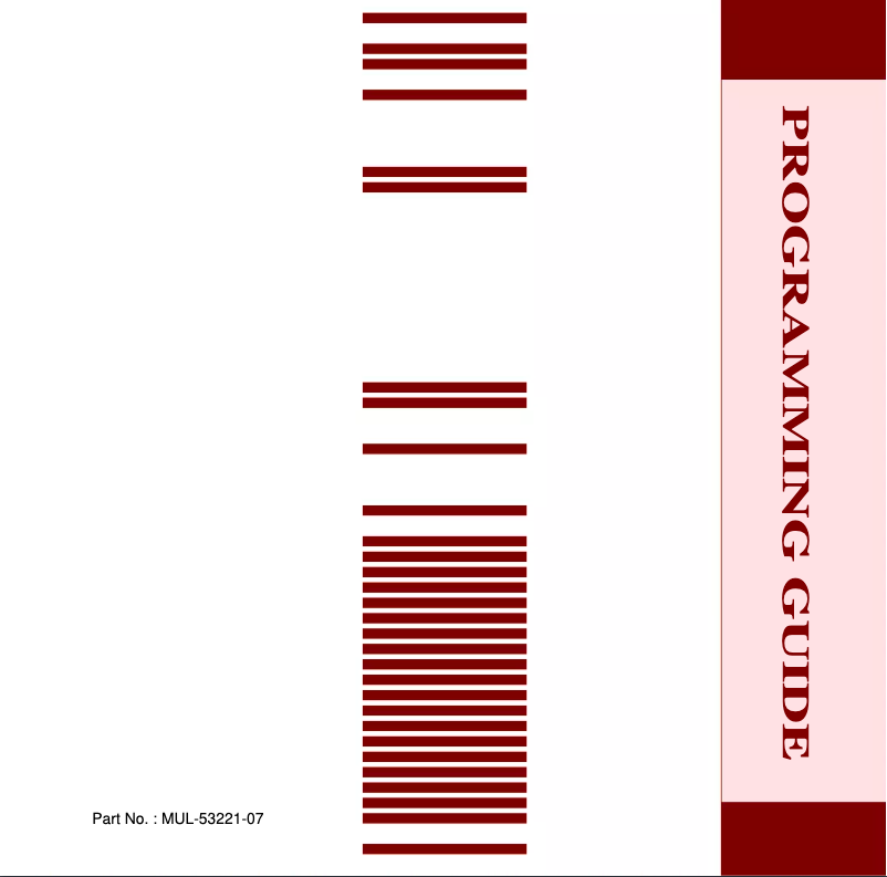 Imagen de la primera página del manual del dispositivo NuScan 2500TU