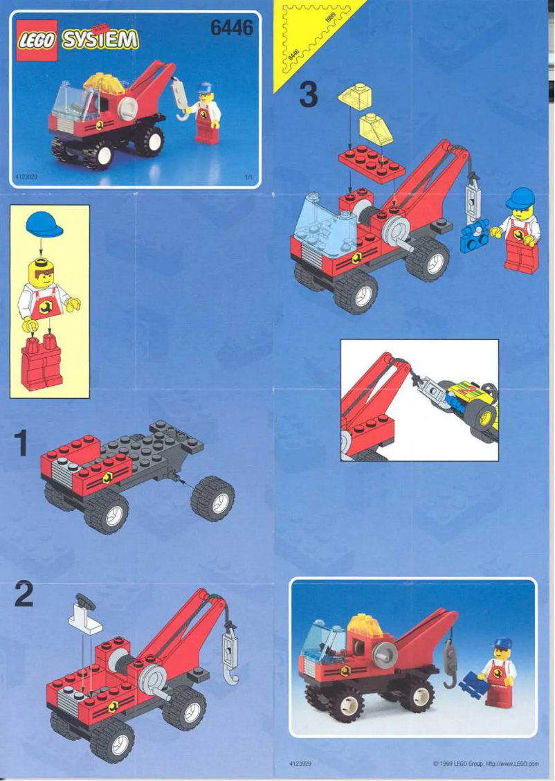 Imagen de la primera página del manual del dispositivo TOW TRUCK