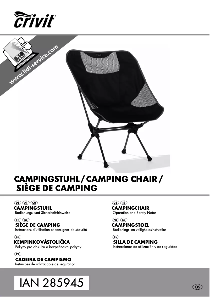 Imagen de la primera página del manual del dispositivo IAN 285945