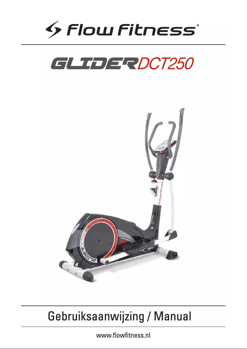 Página 1 del manual Manual de usuario Flow Fitness Glider DCT250