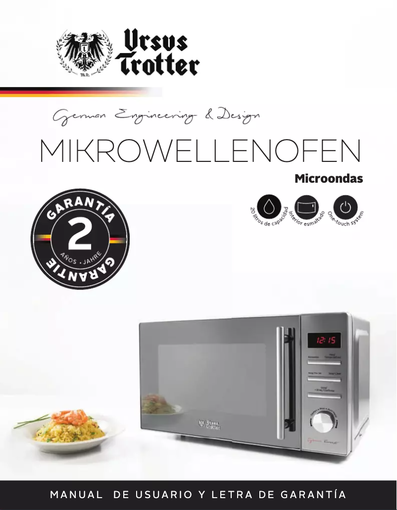 Página 1 del manual Manual de usuario Ursus Trotter UT-CLASSY720