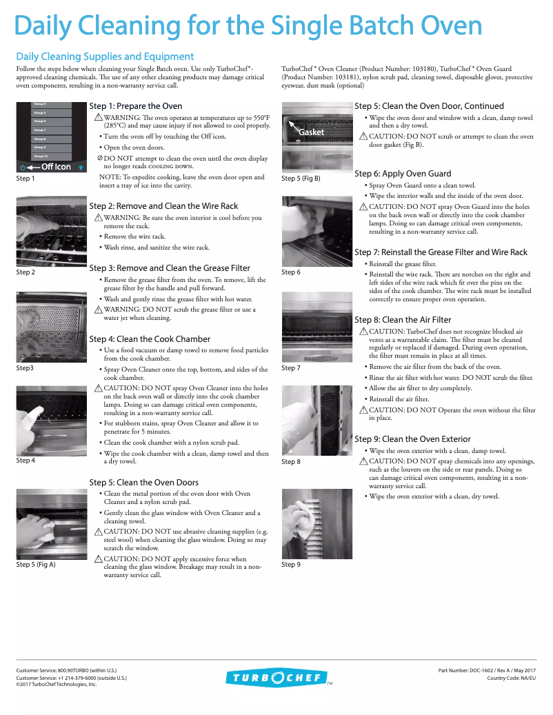 Imagen de la primera página del manual del dispositivo Single Batch