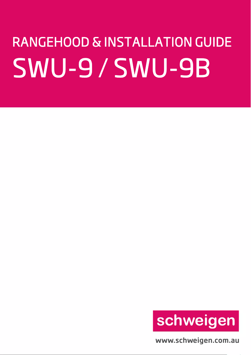 Imagen de la primera página del manual del dispositivo SWU-9B