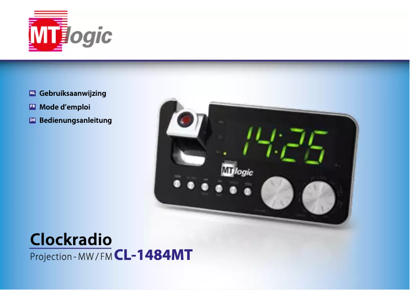 Imagen de la primera página del manual del dispositivo CL-1484MT