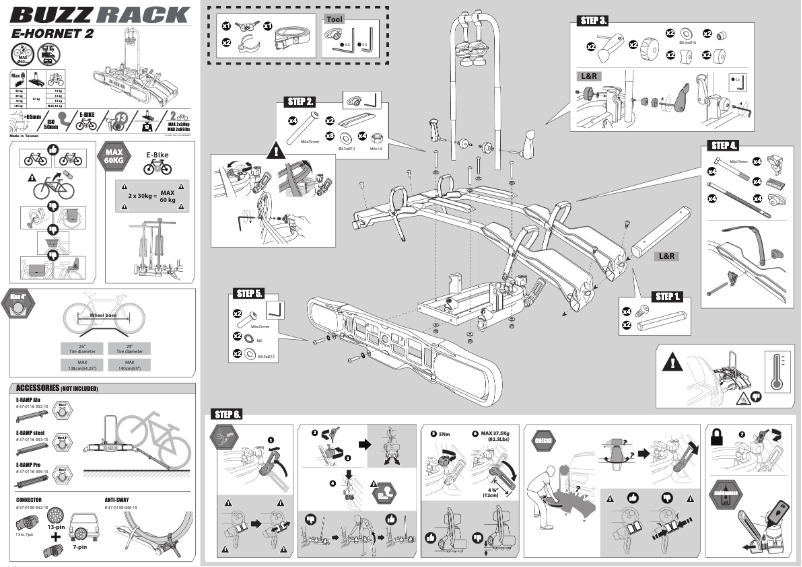 Imagen de la primera página del manual del dispositivo E-Hornet 2
