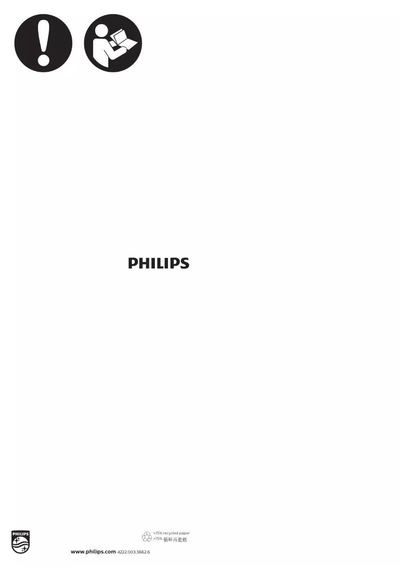 Imagen de la primera página del manual del dispositivo PowerPro Active FC8670