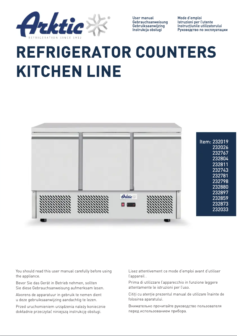 Imagen de la primera página del manual del dispositivo 232880