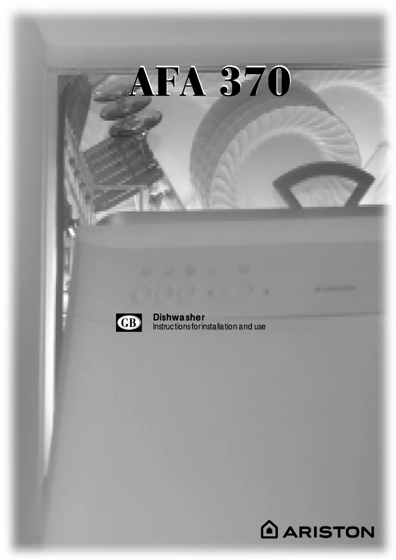Página 1 del manual Manual de usuario Ariston Thermo AFA370