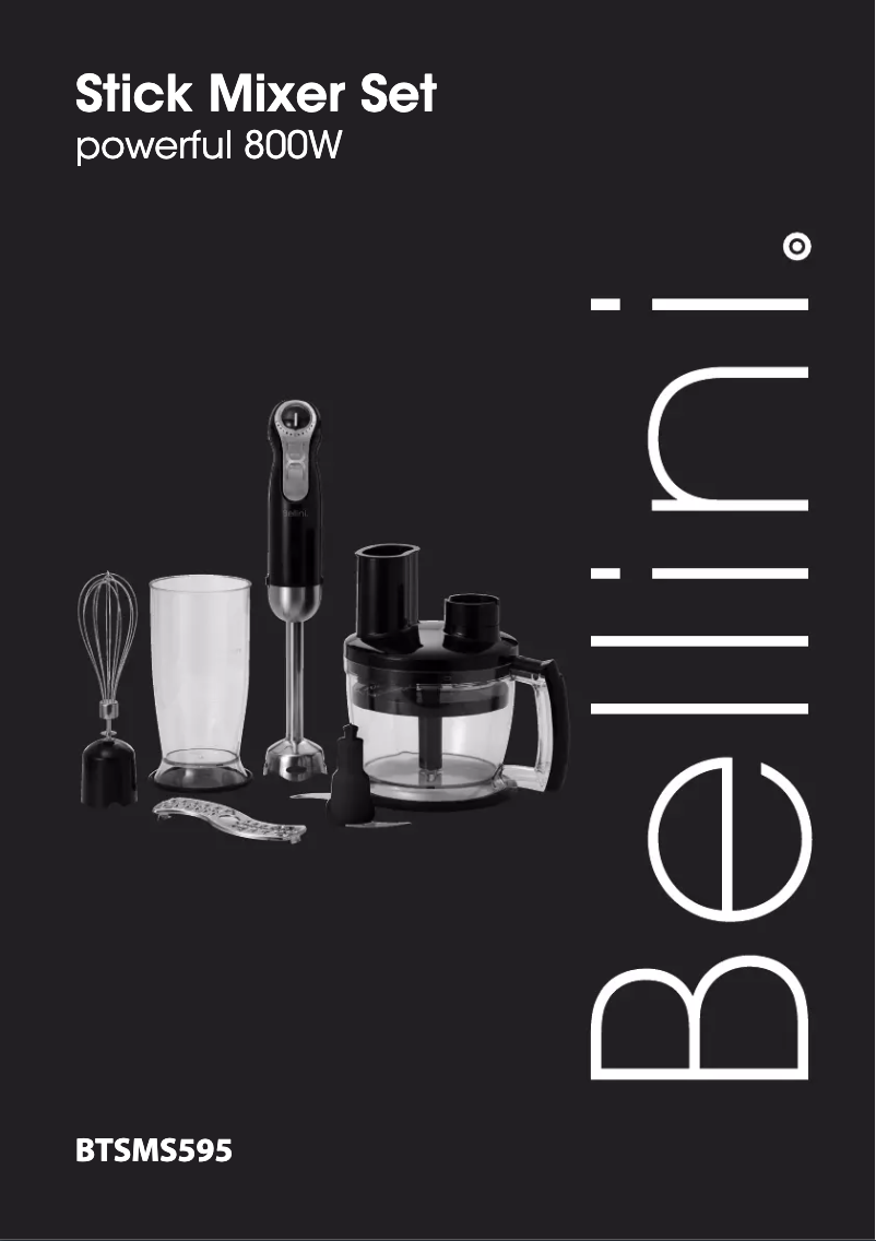 Imagen de la primera página del manual del dispositivo BTSMS595