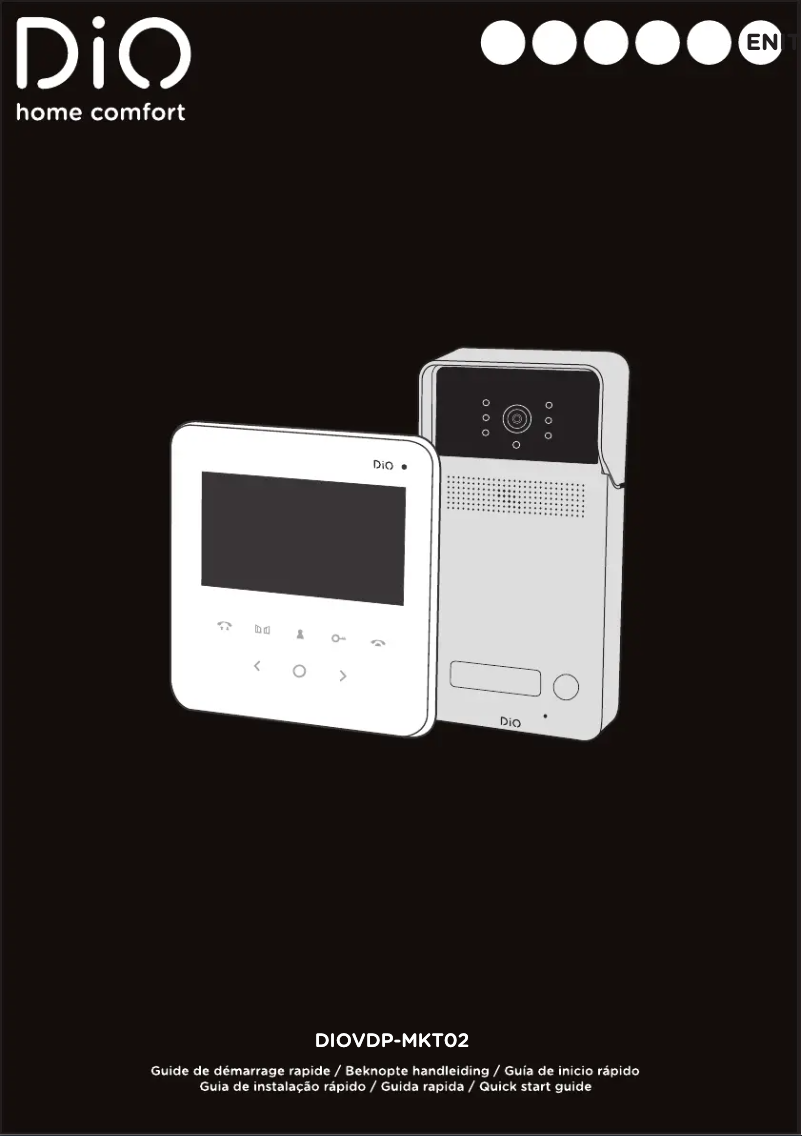 Imagen de la primera página del manual del dispositivo DiOVDP-MKT02