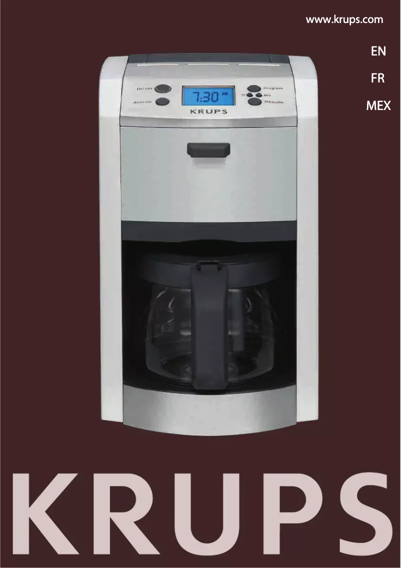 Imagen de la primera página del manual del dispositivo KM8105