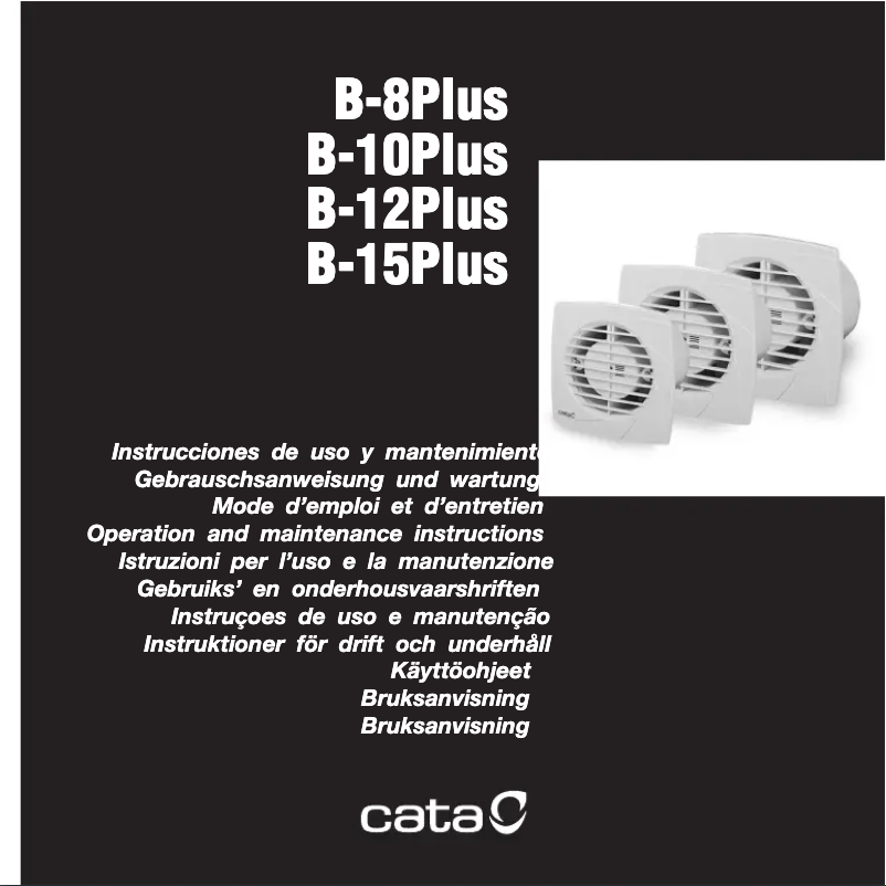 Imagen de la primera página del manual del dispositivo B-15