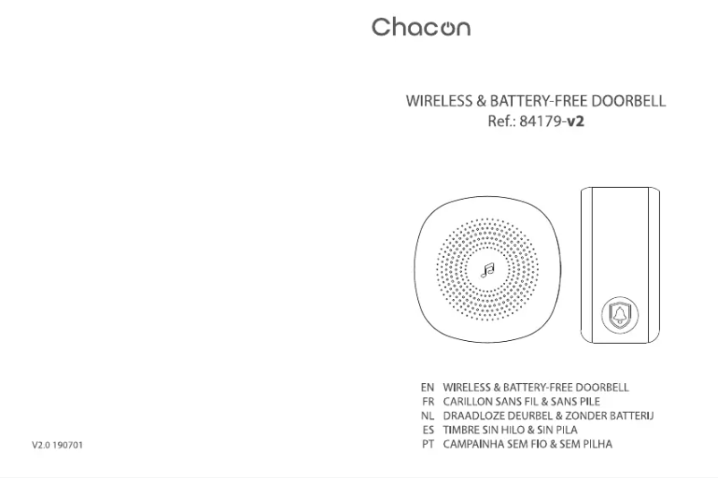 Imagen de la primera página del manual del dispositivo 84179