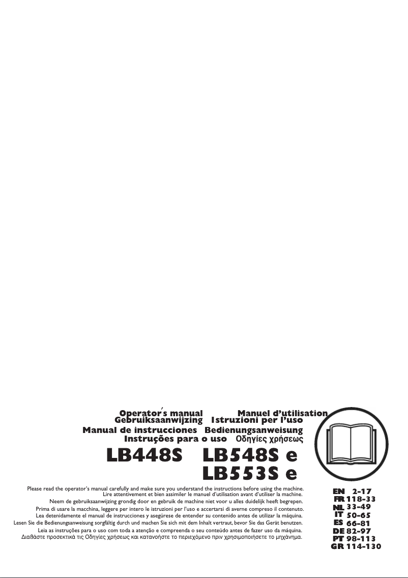 Imagen de la primera página del manual del dispositivo KLIPPO LB 553S e