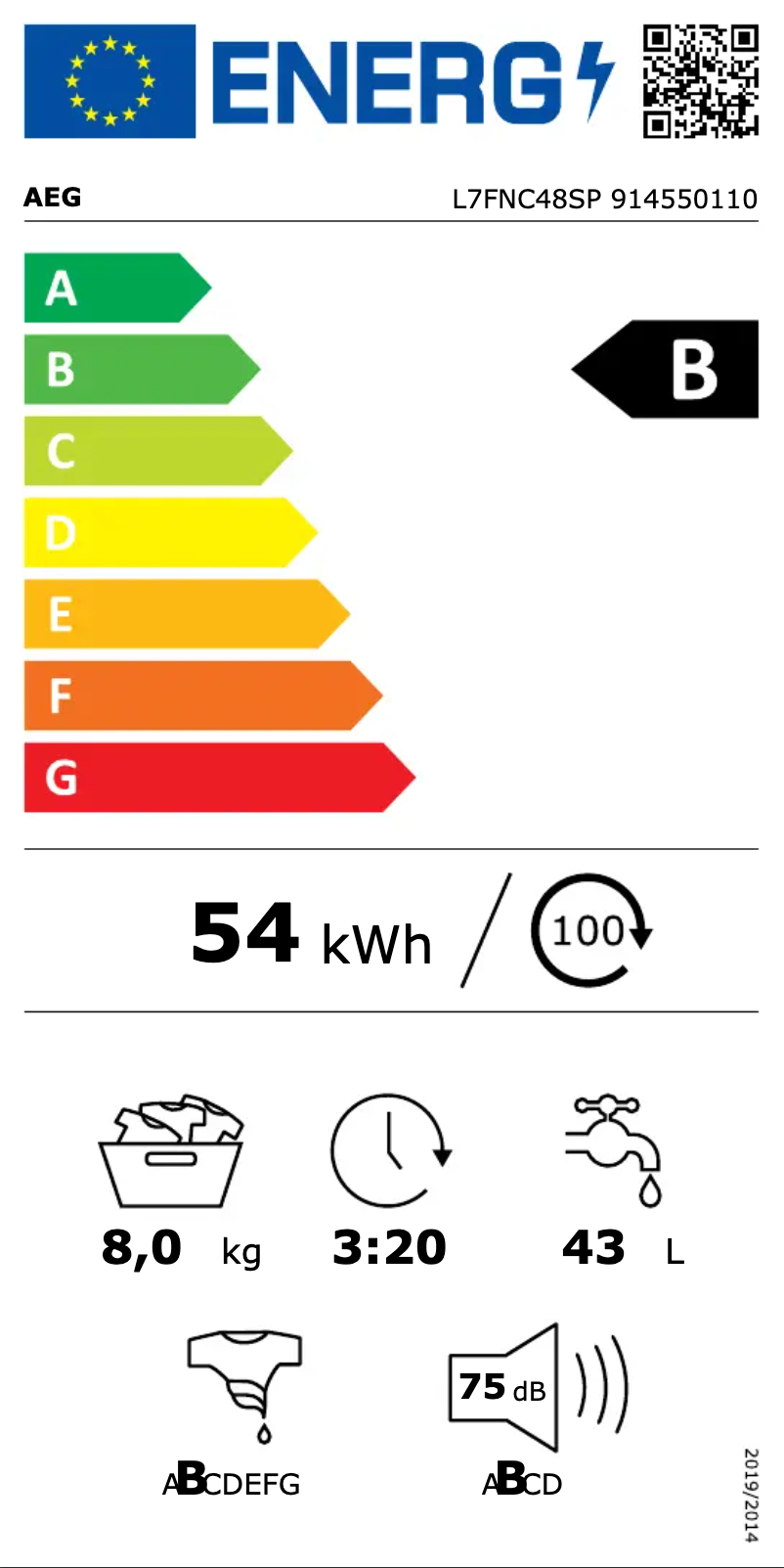 Imagen de la primera página del manual del dispositivo L7FNC48SP